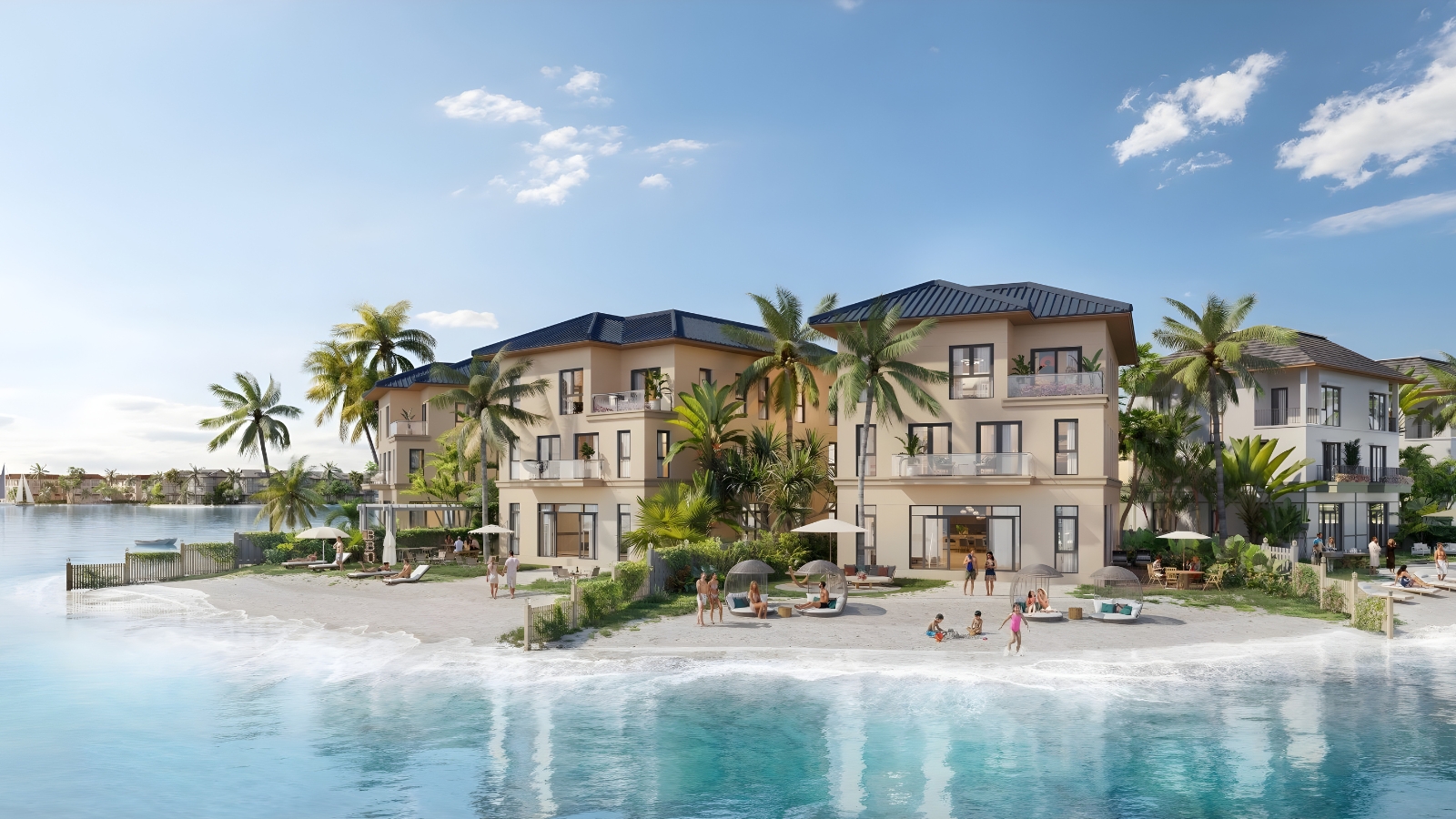 BACKGROUND THE GREEN BAY VỊNH NGỌC VINHOMES GREEN PARADISE