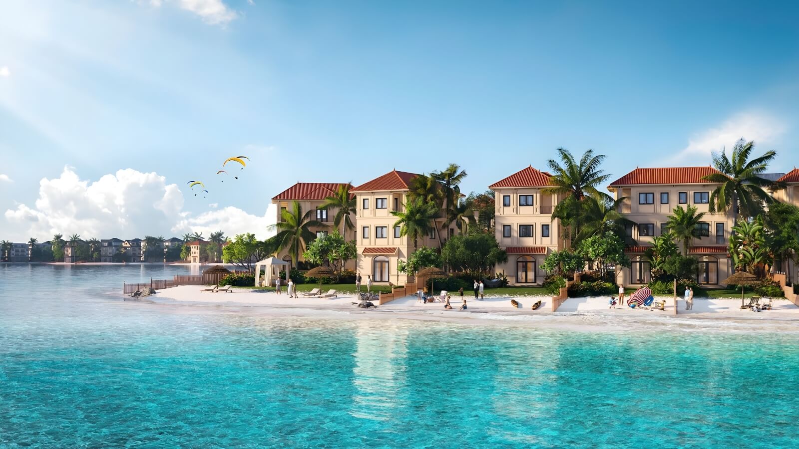 BACKGROUND TIỆN ÍCH VINHOMES GREEN PARADISE