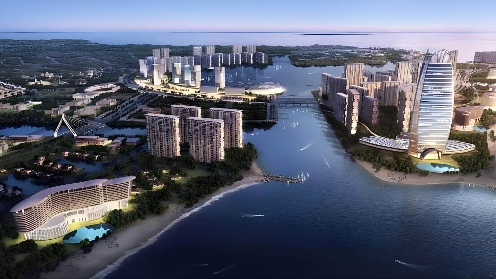 BACKGROUND VINHOMES GREEN PARADISE CẦN GIỜ