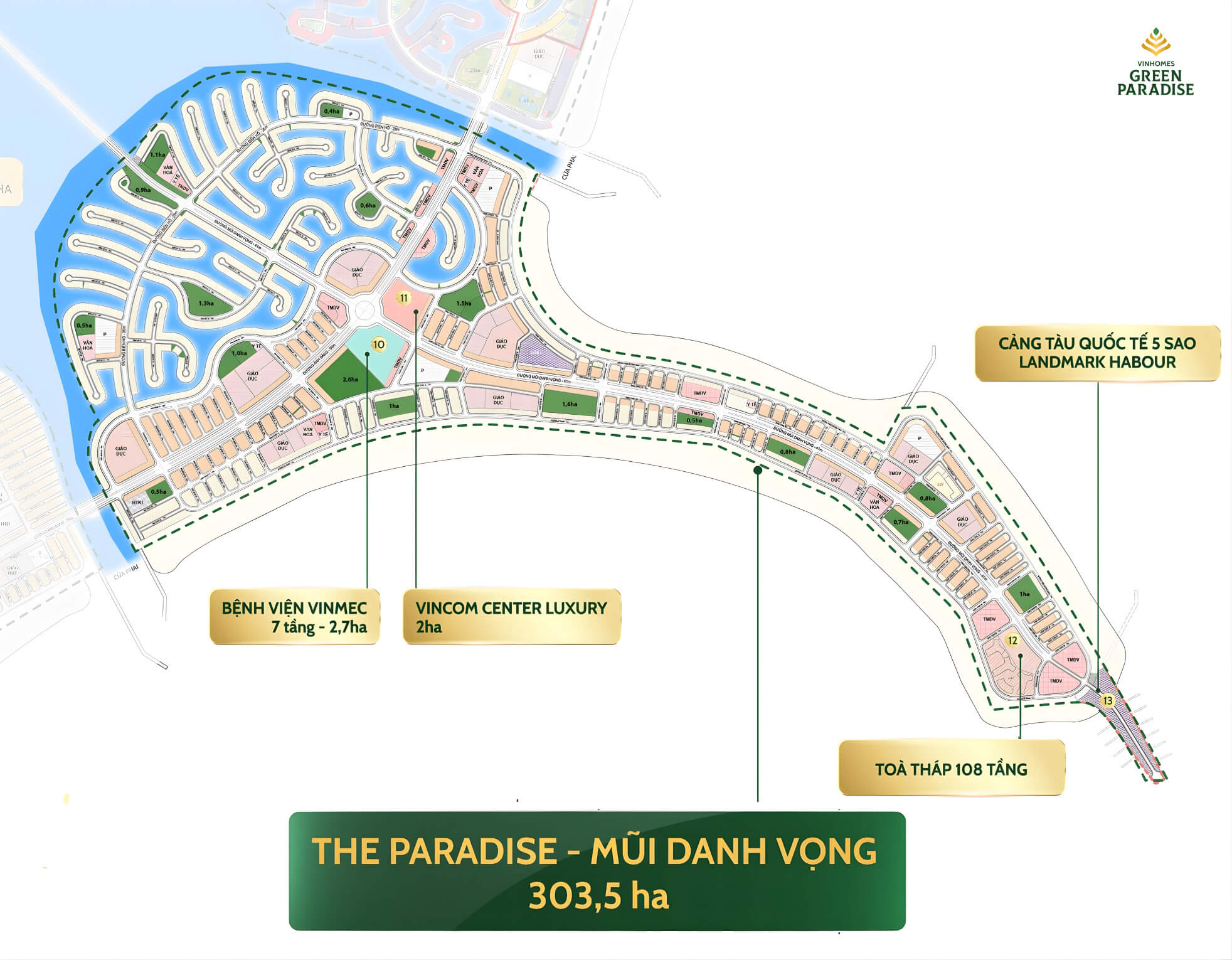 PHÂN KHU THE PARADISE MŨI DANH VỌNG