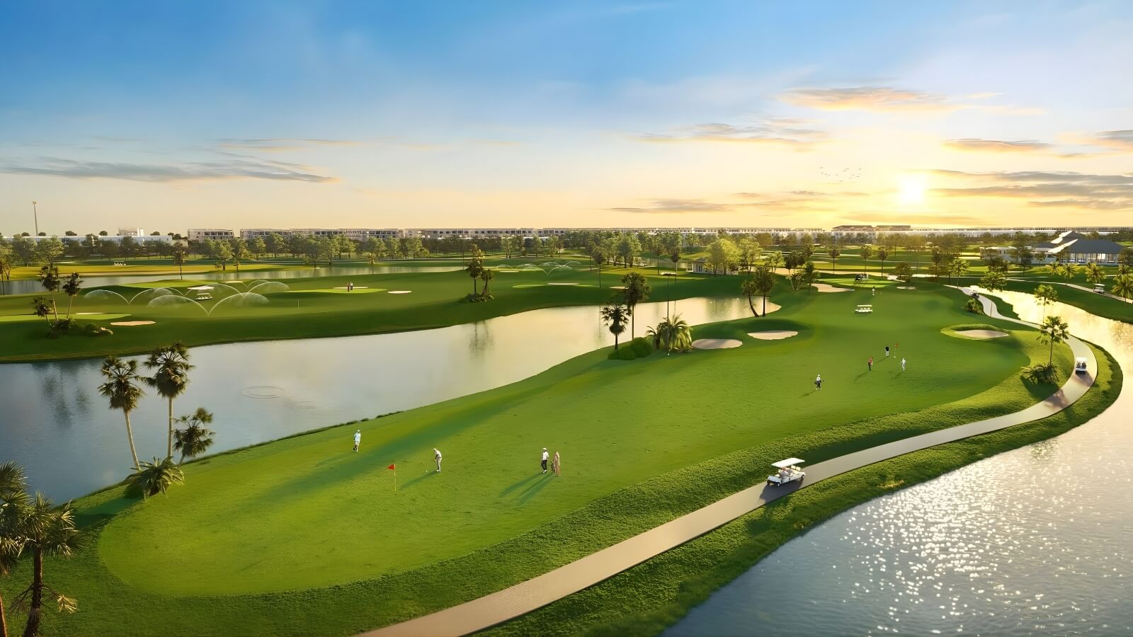 SÂN GOLF VINHOMES GREEN PARADISE