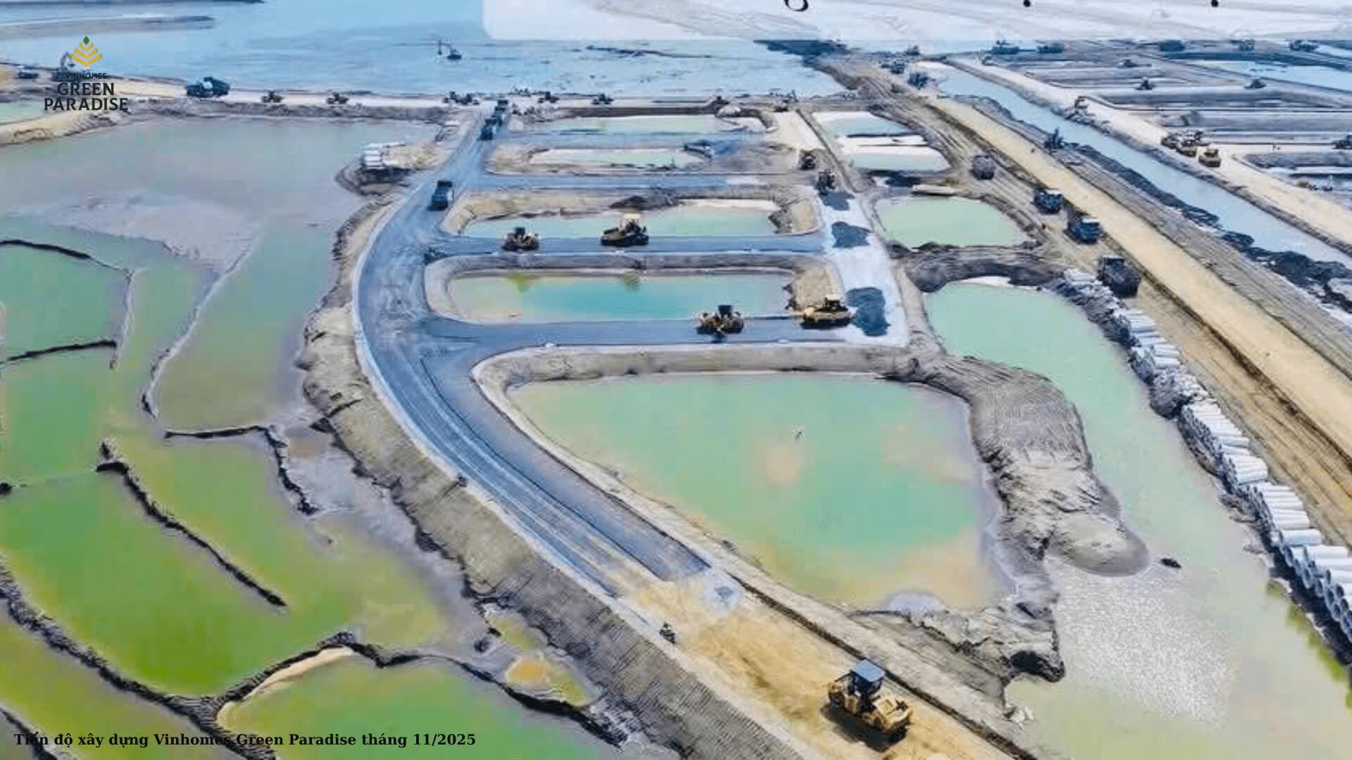 TIẾN ĐỘ VINHOMES GREEN PARADISE