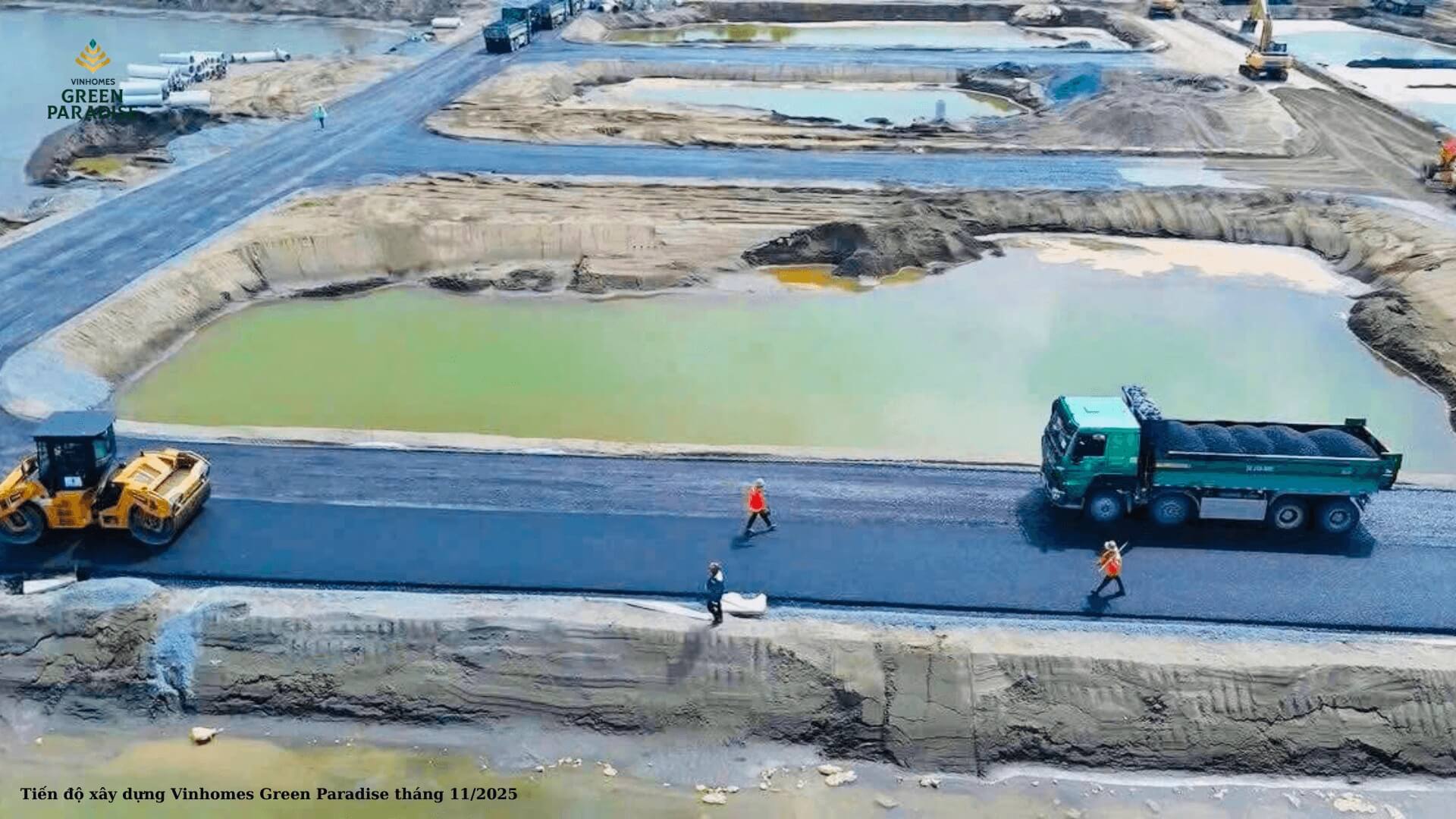 TIẾN ĐỘ XÂY DỰNG VNHOMES GREEN PARADISE CẦN GIỜ