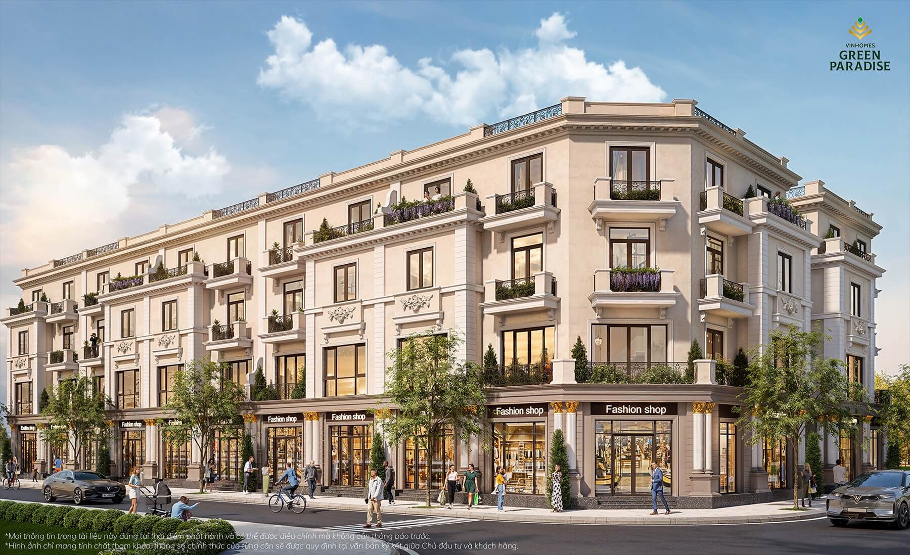 BIỆT THỰ LIỀN KỀ VINHOMES GREEN PARADISE