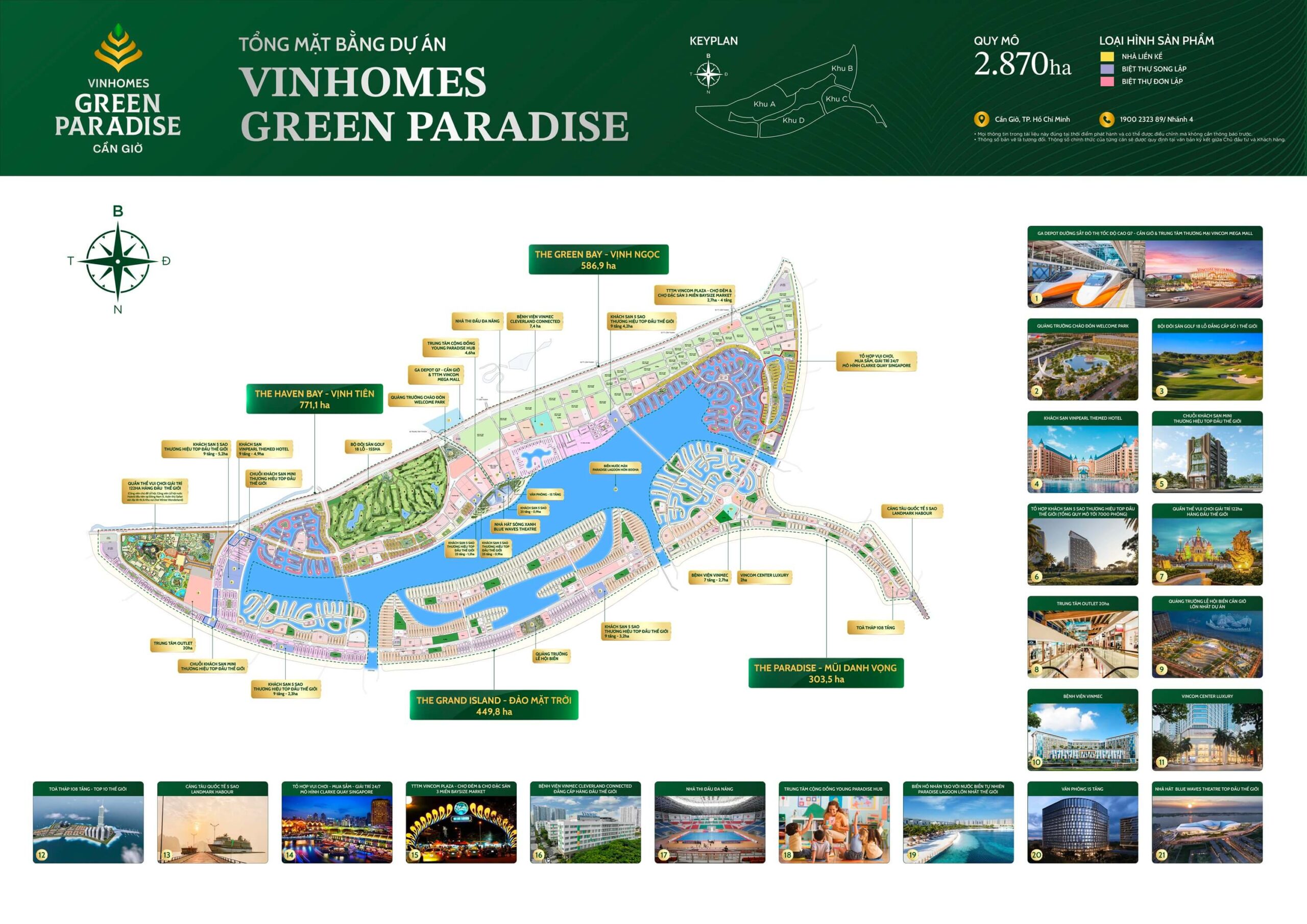 Tổng thể Vinhomes Green Paradise